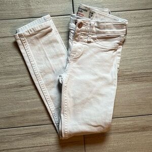 White Abercrombie kids jeans